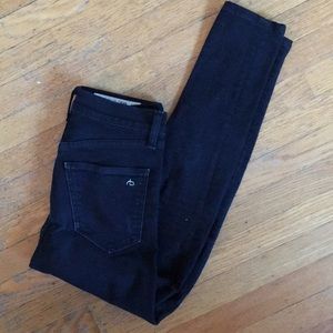 Rag & bone high rise skinny jean